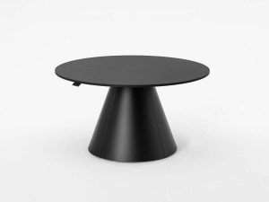 Круглый стол с регулируемой высотой из окрашенного металла