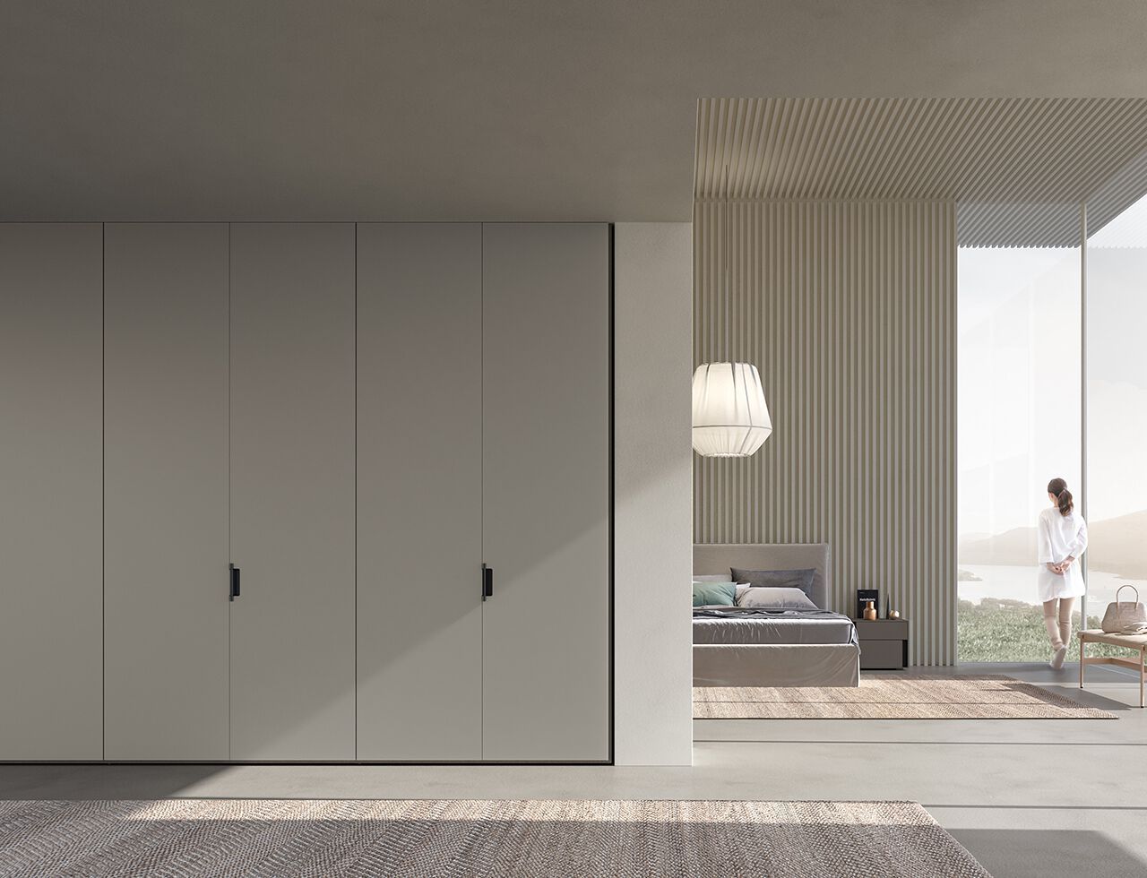 Деревянный секционный шкаф Adok ателье ARCH-00125707