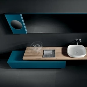 Комбинация ванной комнаты S104 в отделке SILKY 55 Ceramica/Ottanio MILLDUE SINTESI