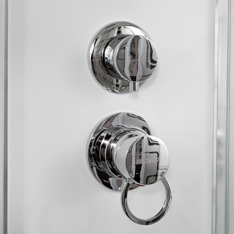 L 980 с гм. и эл. Душевая кабина DETO Серия L ЕМ2790 N с гидромассажем (гм.) - Вид №10