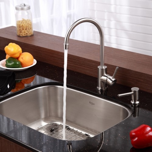 KBU12-KPF2160 Мойка кухонная прямоугольная Krausru  - Вид №6