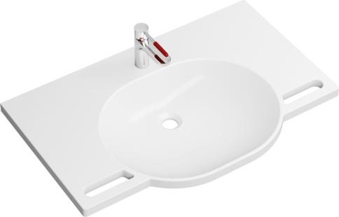 950.19.015 Комплект умывальника и смесителя HEWI Waschtische 