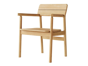 Стул для сада из тикового дерева с подлокотниками