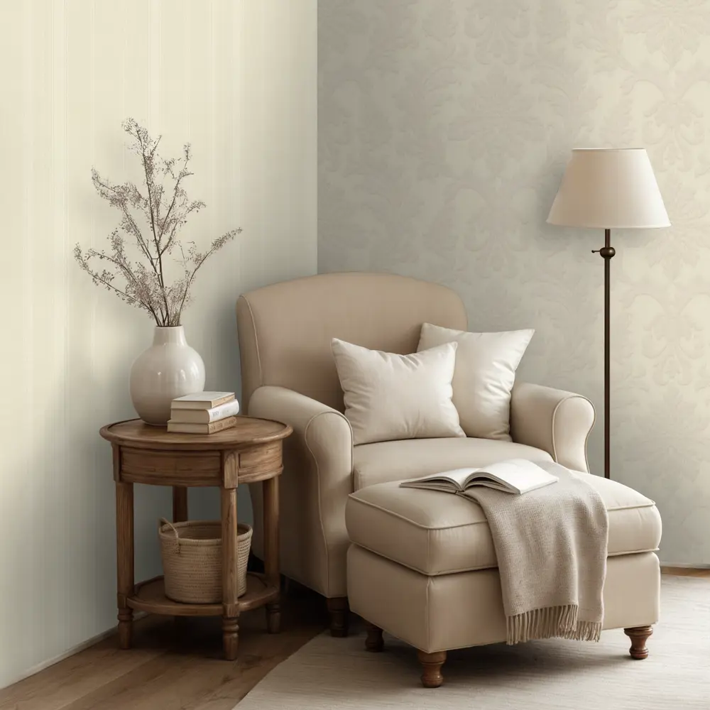 Обои флизелиновые Monte Solaro Pearl бежевые 1.06 м MS9312-01 89452707 STLM-2156915 - Вид №5