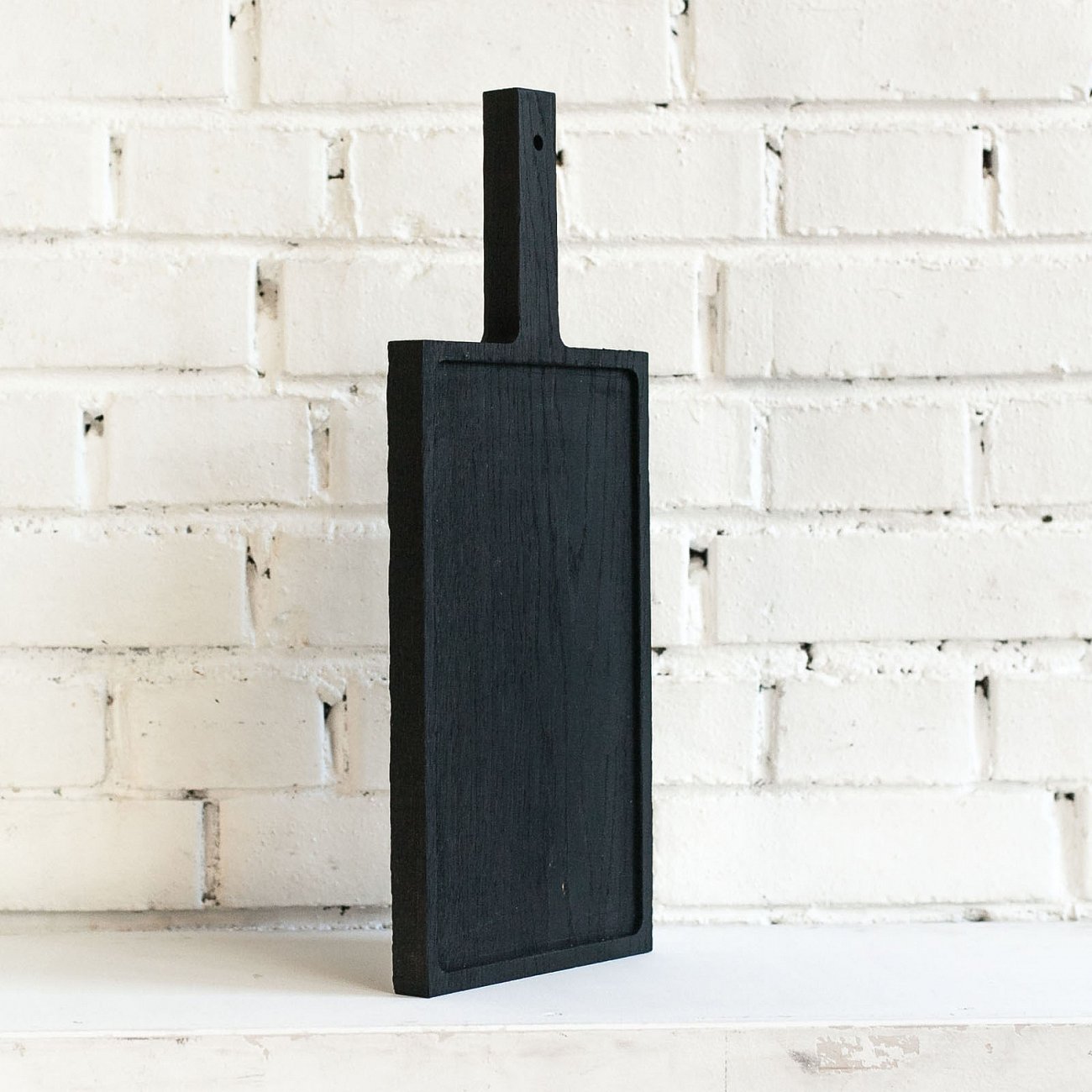 Разделочная доска "Снег" Чёрный 20*48 FUGA ДОСКИ РАЗДЕЛОЧНЫЕ 123533 Чёрный  - Вид №1