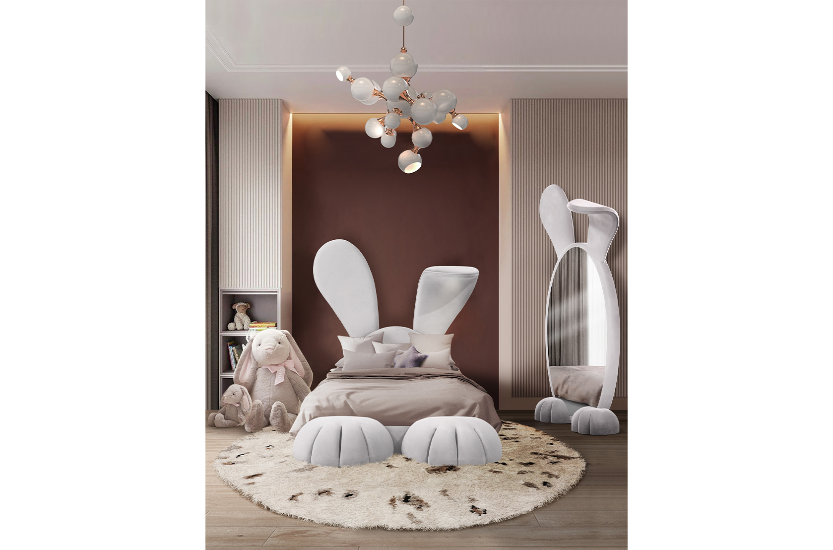 CIST384 Зеркала для детской Кролик Circu  - Вид №11