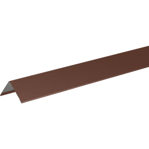 Планка для наружных углов 50x50 мм 2 м 0.4мм RAL 8017 Коричневый 83964107 STLM-2174215