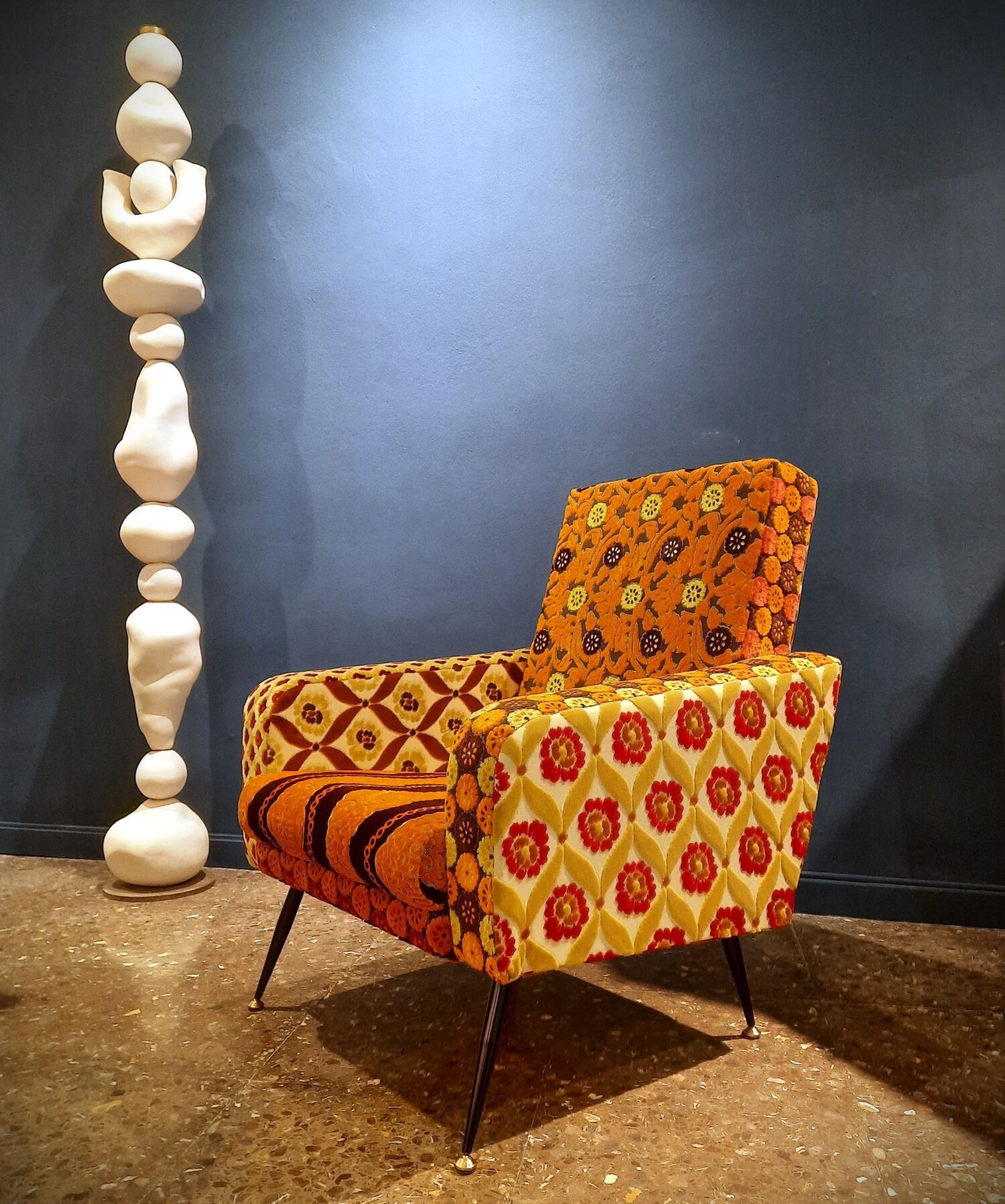 Бархатное кресло ICI ET LÀ мягкие сиденья ARCH-00144430 - Вид №4