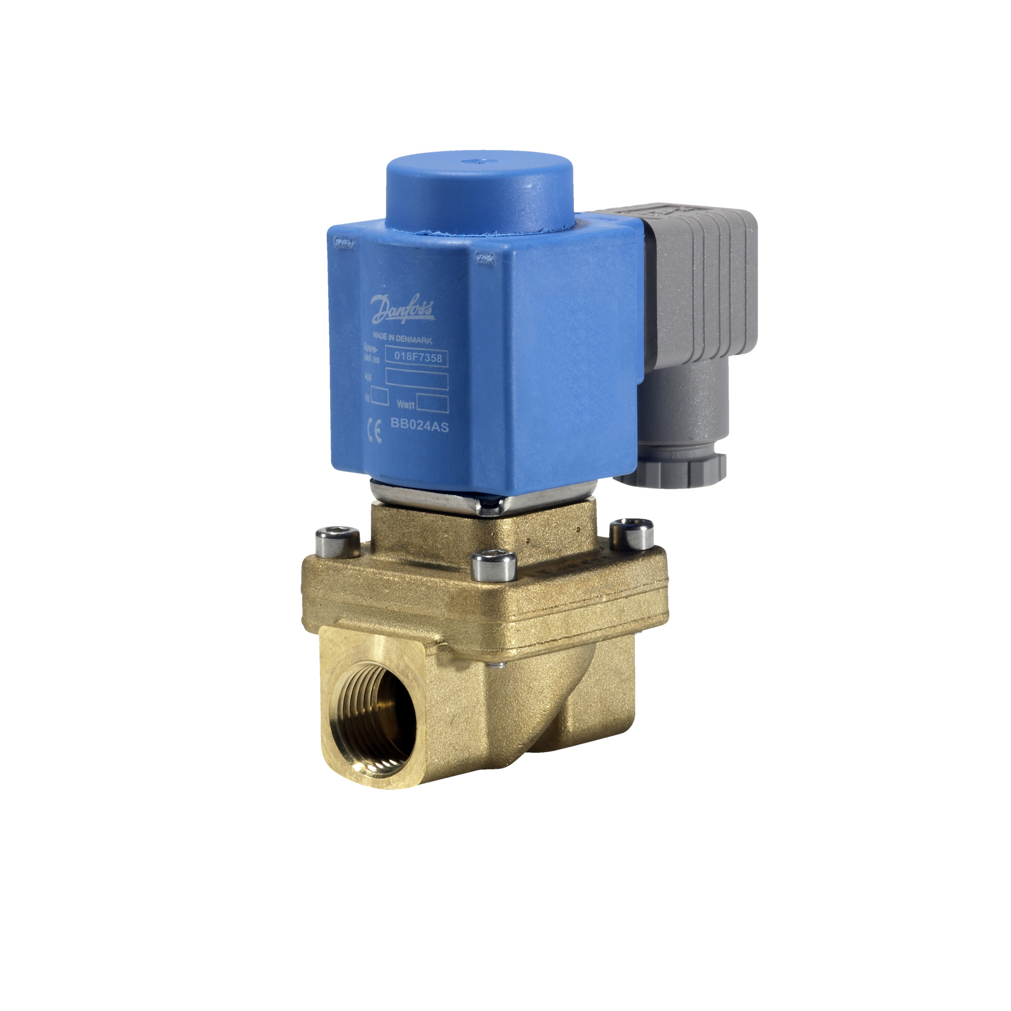 Danfoss EV250B — двухходовые электромагнитные клапаны с принудительным подъемом Клапан электромагнитный EV250B с кат. 032U157131  - Вид №4