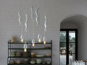 Karman Подвесной светильник прямого света из керамики Sherwood & robin