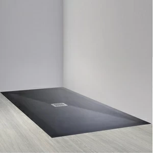 Поддон душевой Filo Black 100x70 steel