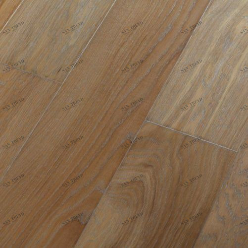 Массивная доска GreenLine Solid Флоренция Дуб Натур с брашью (Текстурированная) 400-2000х120 мм 1500300011