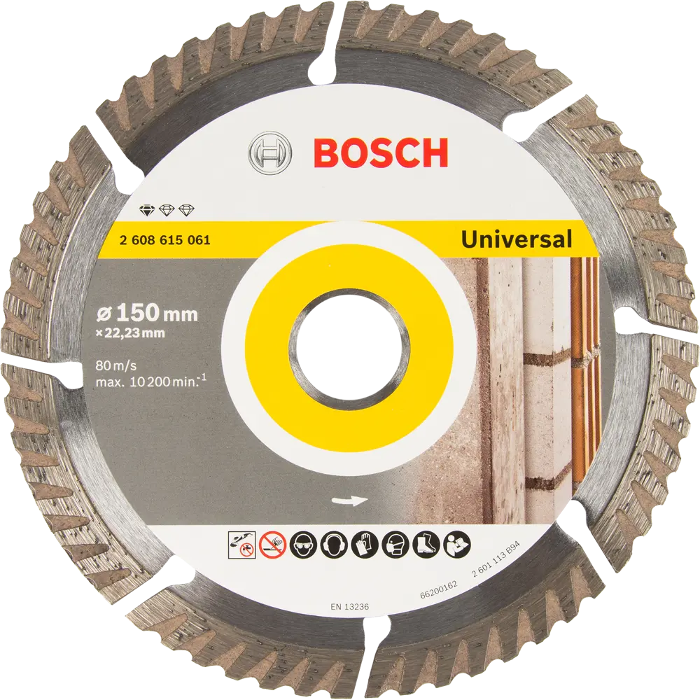 Диск алмазный универсальный Bosch Standart 150x22.23 мм 82419763 STLM-2033957 BOSCH PROFESSIONAL 