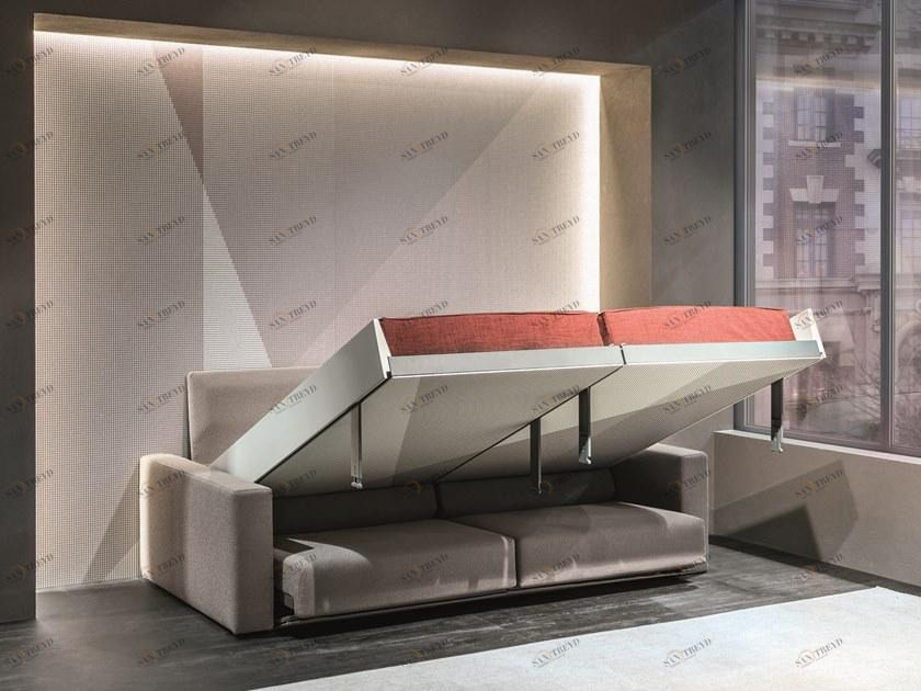 CLEI Диван-трансформер в 2-х местной ткани Ella & louis sun-id-1505531