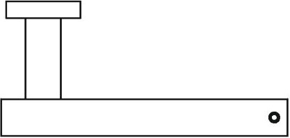 21943A Бумагодержатель подвесной цвет хром LANGBERGER LEDRO - Вид №3