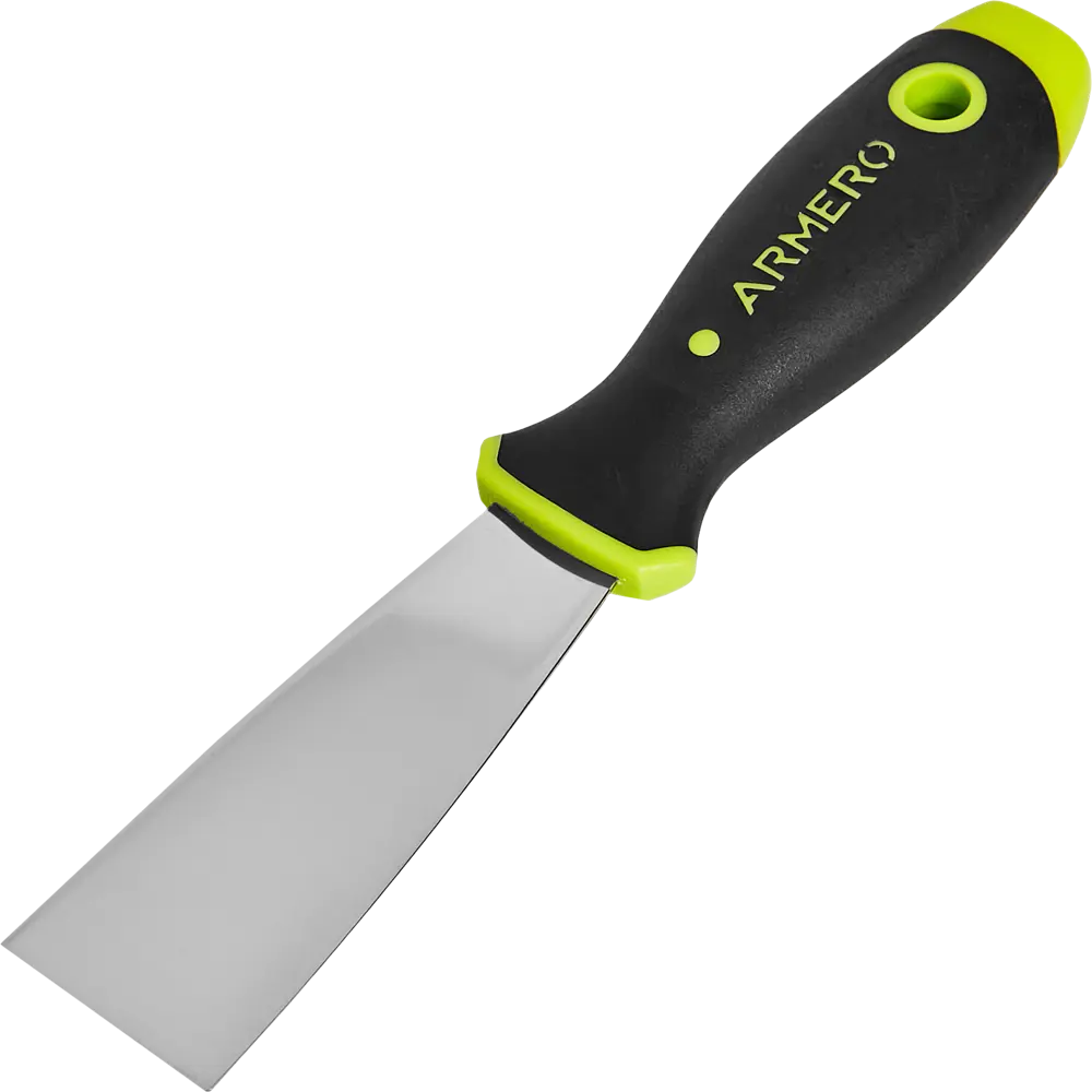 Шпатель малярный жесткий Armero A204/040 40 мм, нержавеющая сталь STLM-2022876