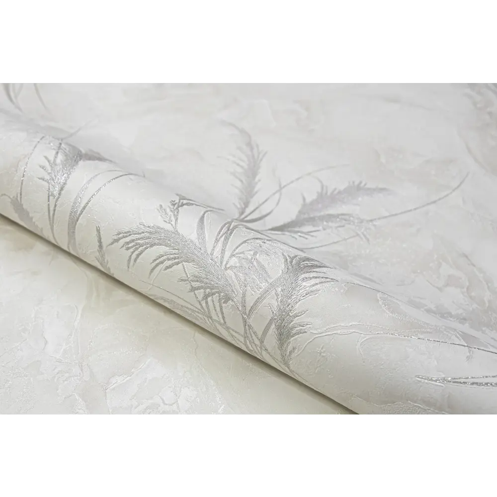 Anturage Tenero - флизелиновые обои молочного цвета с растительным орнаментом 89414276 STLM-1569253 - Вид №2