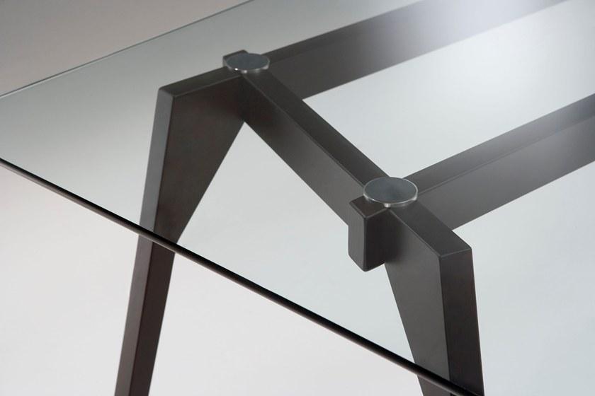 Kendo Mobiliario Прямоугольный обеденный стол из стекла sun-id-1409289 - Вид №2