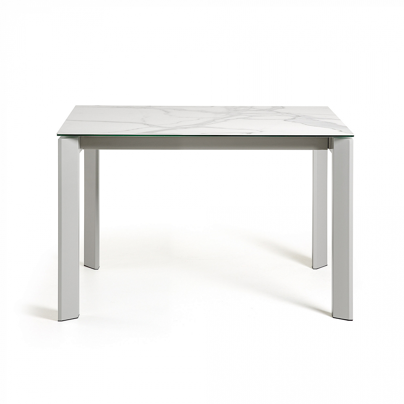 045458 Обеденный серый стол Atta керамика La Forma Axis