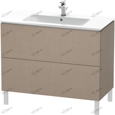 LC662707575 L-Cube Тумбочка напольная Лен, декор Duravit