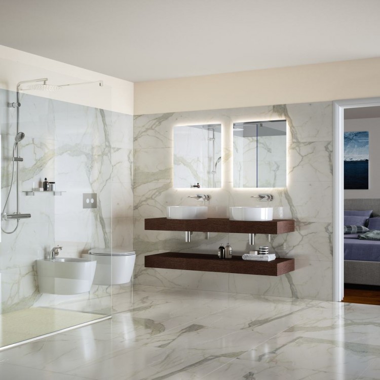 T3278BH Прямоугольное зеркало со светодиодной подсветкой 60х70 см Ideal Standard MIRROR&LIGHT  - Вид №2