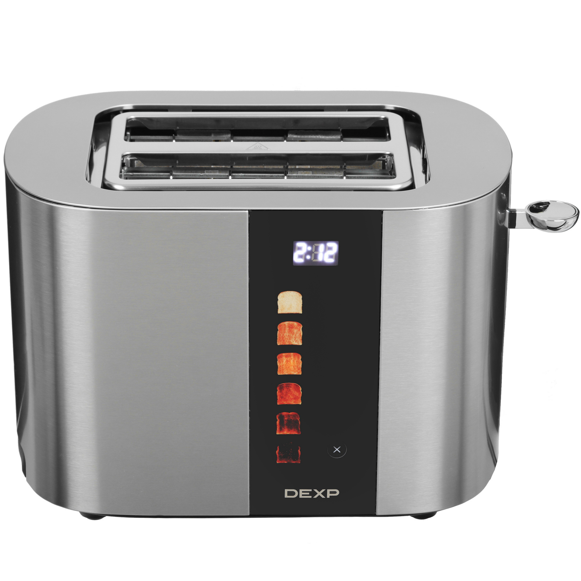 9116629 Тостер DEXP DT-M800D серебристый STDN-0113731 - Вид №2