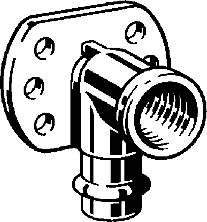 493 974 Модель 0225.5 Трубопроводные системы  Sanpress Inox G  Водорозетки Santreyd  - Вид №1