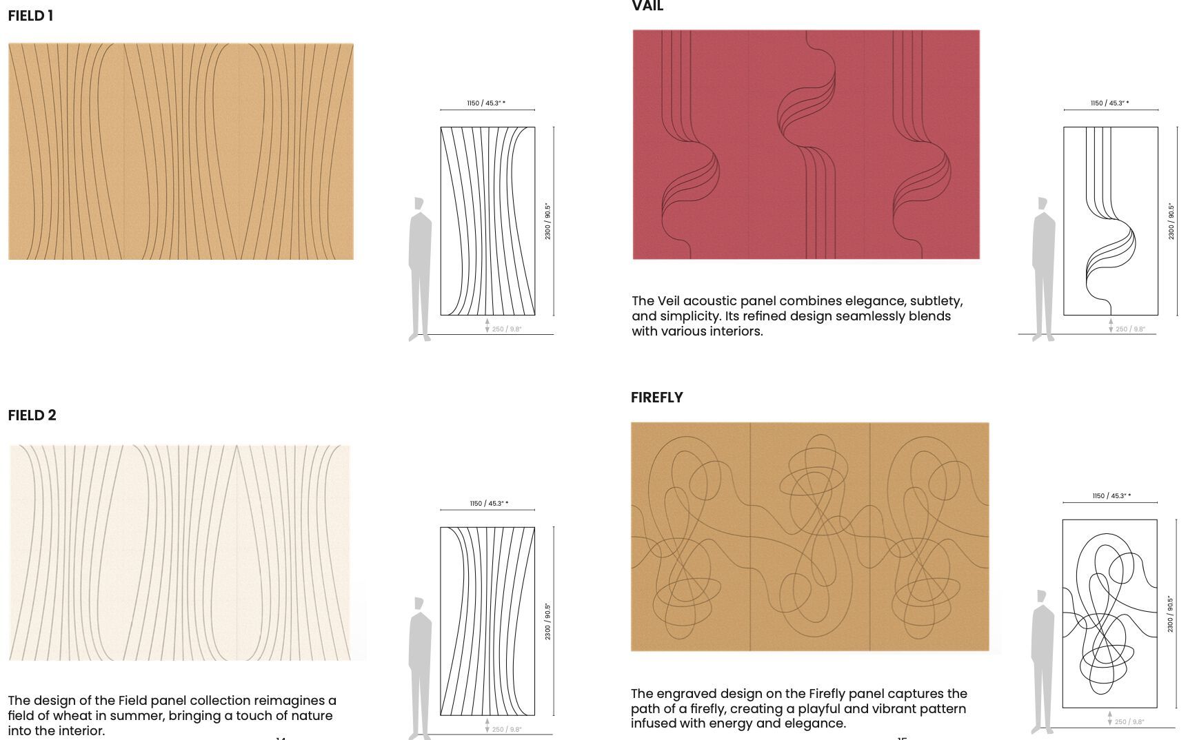 Акустическая панель стены офиса Askia ENGRAVED ARCH-00088701 - Вид №4
