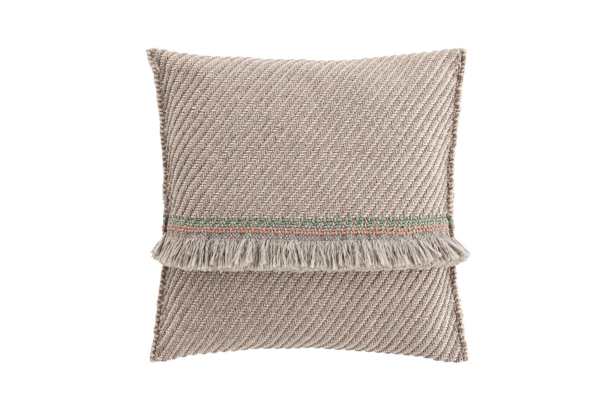 Наружная полипропиленовая квадратная полосатая подушка GAN Garden Layers ARCH-00140394