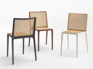 Венский соломенный стул без подлокотников