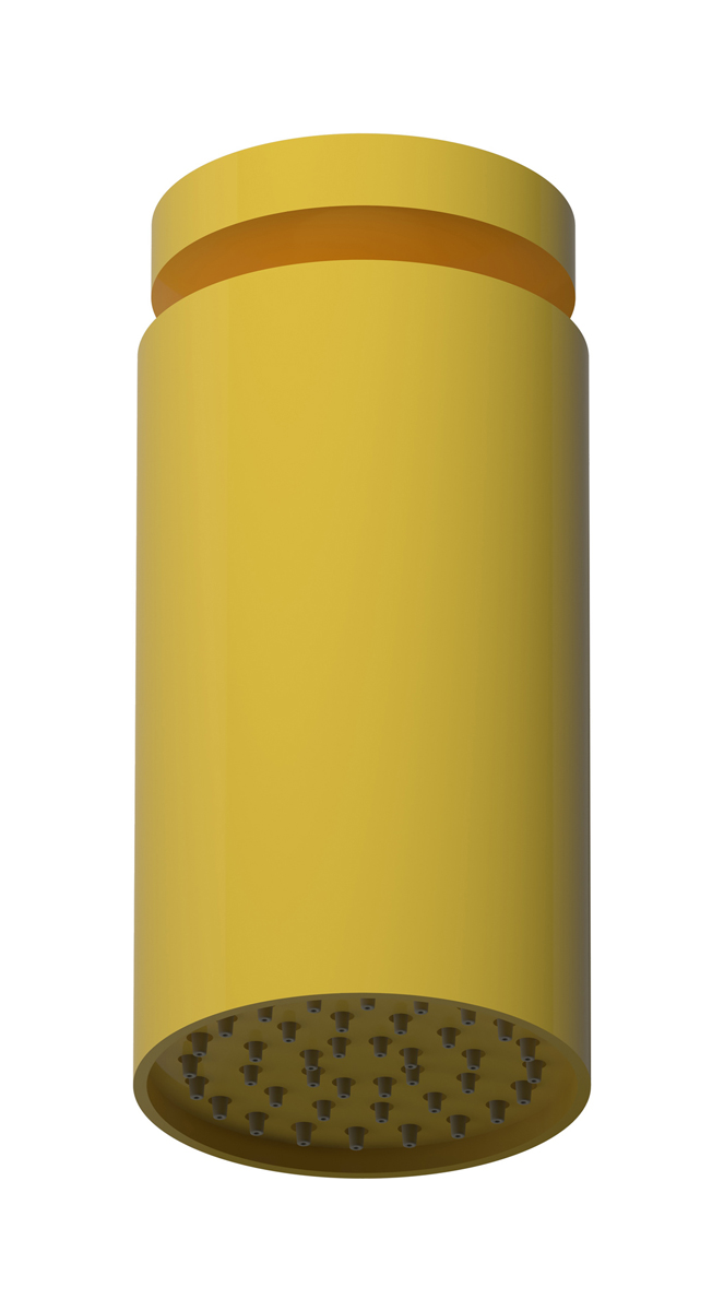 Верхний душ с Потолочный кронштейн WE ARE IB co085gi_1 Yellow Franciacorta Colore