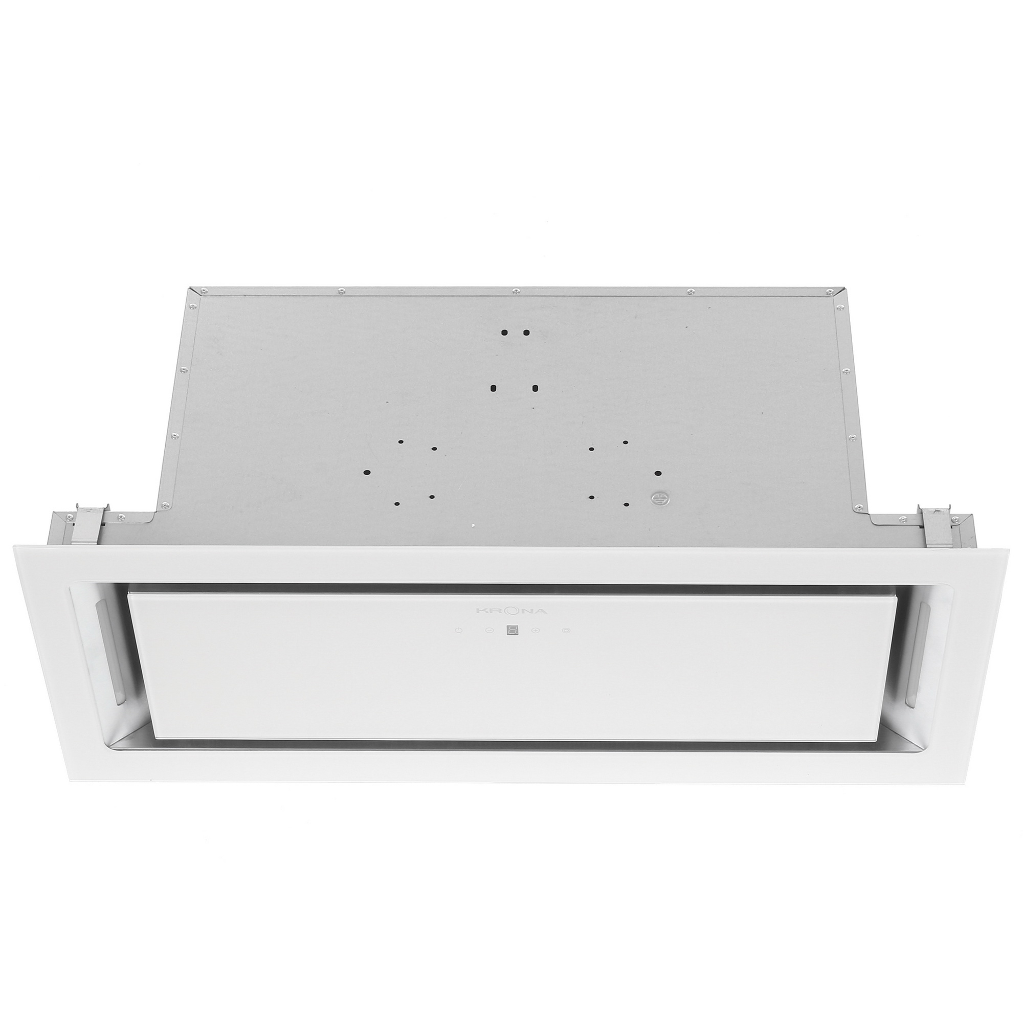 8195577 Вытяжка полновстраиваемая KRONA SELINA 900 GLASS white S белый/белый STDN-0063203 - Вид №1