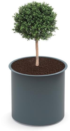 City Design Круглая сеялка для общественных мест из стали с порошковым покрытием sun-id-1461932 - Вид №1