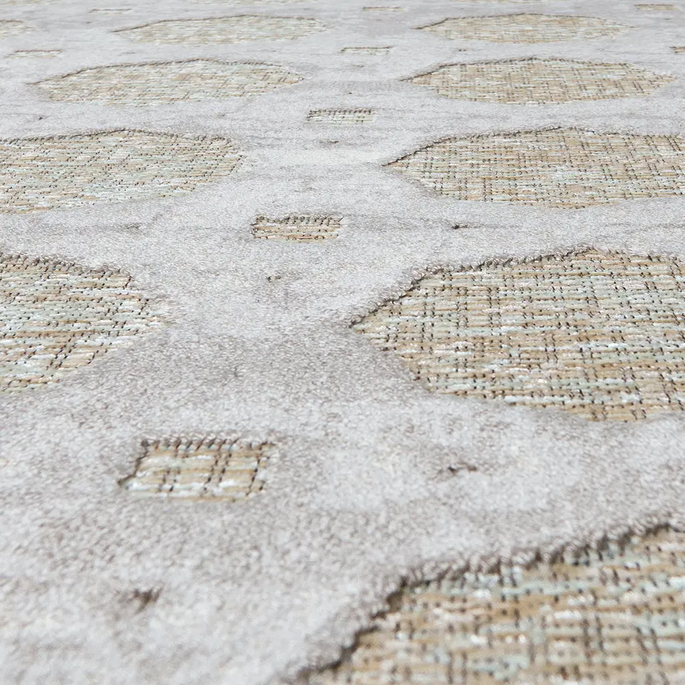 Ковер вискоза Рим 393E 160x235 см цвет бежевый CTIM STLM-2139587 - Вид №4