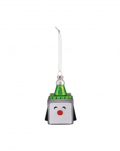 Новогоднее украшение Alessi Cubik Penguin