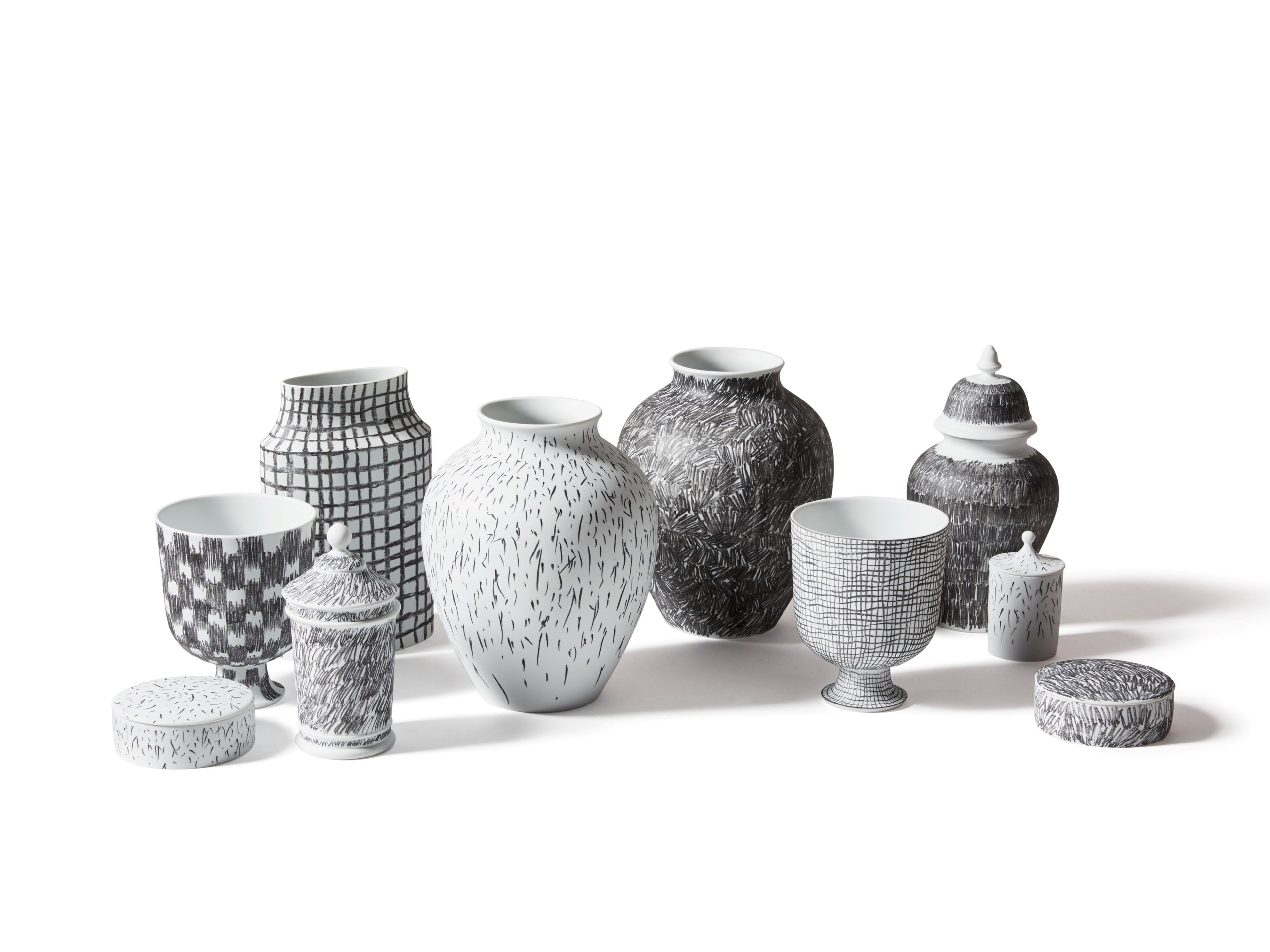 Круглая фарфоровая ваза CASSINA Постскриптум ARCH-00035719 - Вид №2