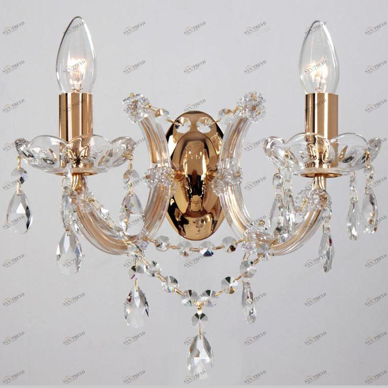 Бра Newport 11202/A gold NEWPORT СВЕЧА 077773 Золото;прозрачный 