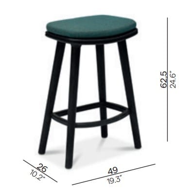 Стул из тикового дерева MANUTTI ARCH-00065401 - Вид №7