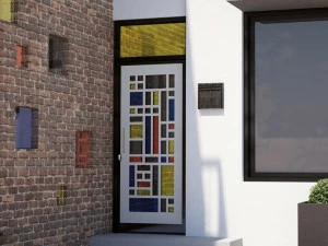 Fabbridea Стальная входная дверь для улицы