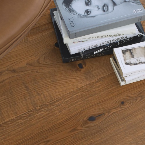 Инженерная доска Boen Chaletino Antique Дуб Рустик (Гладкая) 2750х300 мм EACYVKFD - Вид №6