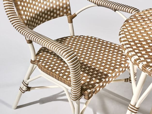 Садовый стул из смолы с подлокотниками Walters курорт ARCH-00082620 - Вид №5