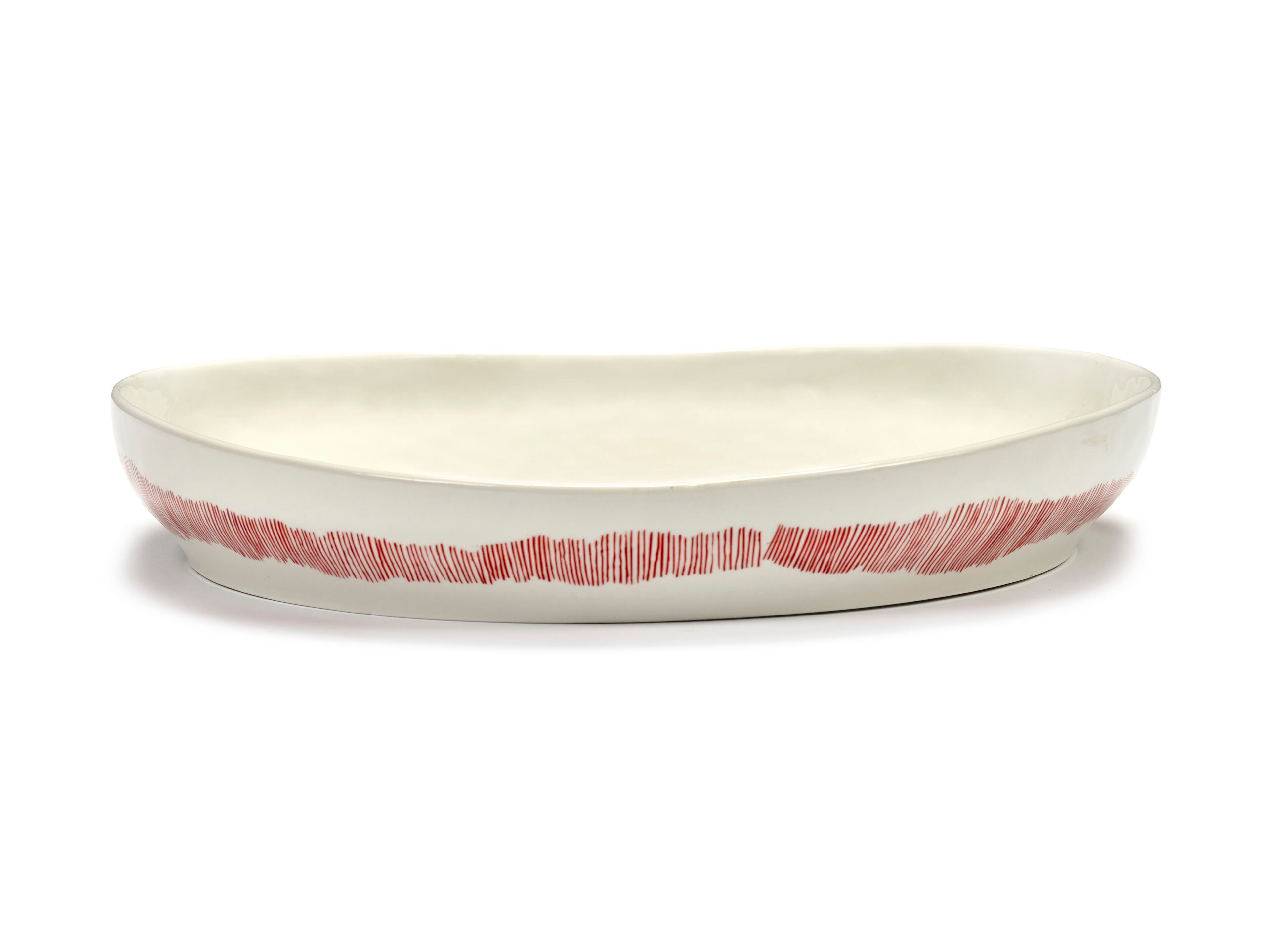 Глазурованная фарфоровая тарелка Serax Ottolenghi Feast ARCH-00101141 - Вид №5