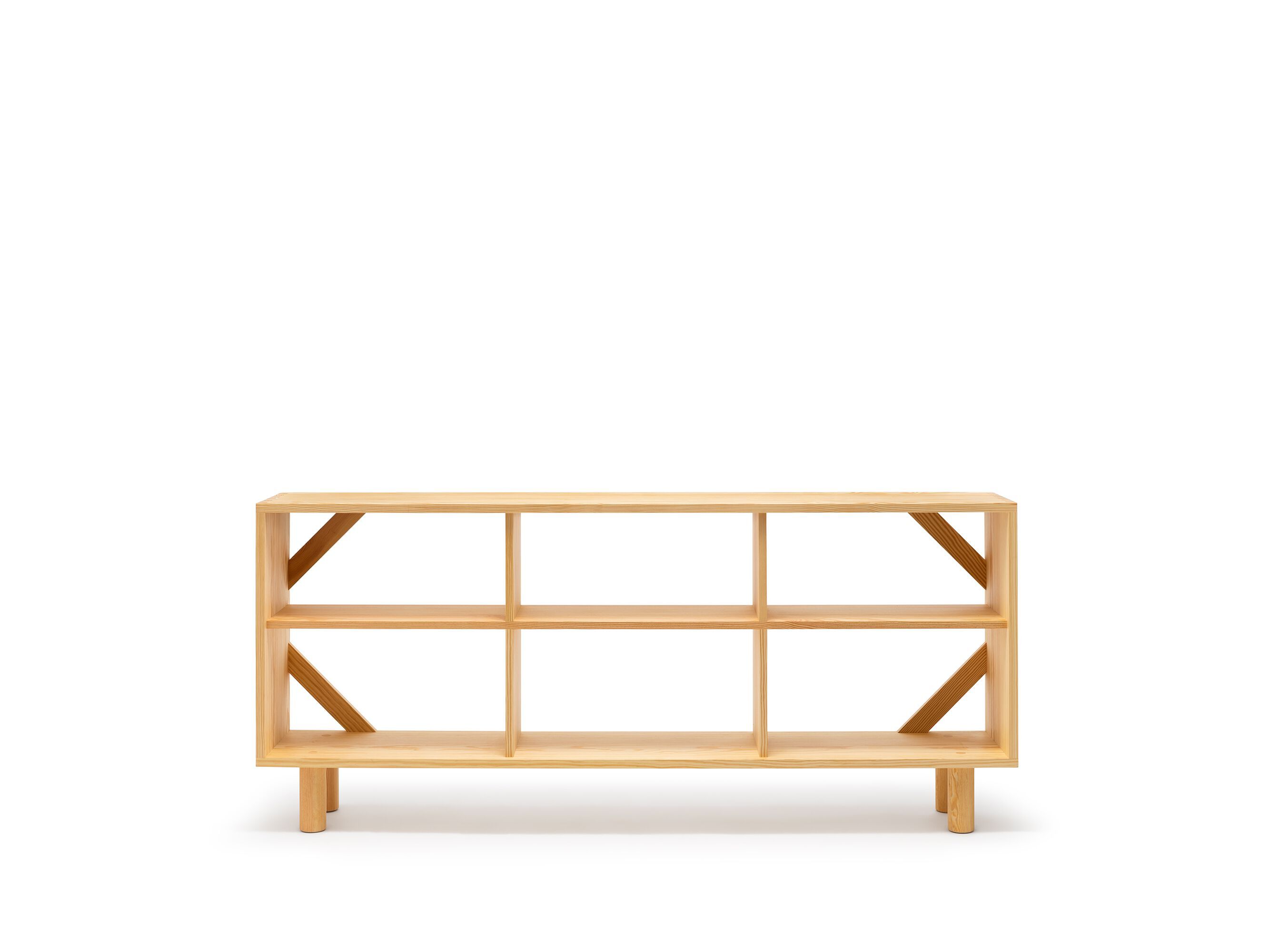 Двухсторонний книжный шкаф из сосны Established&Sons Crate Series ARCH-00142661