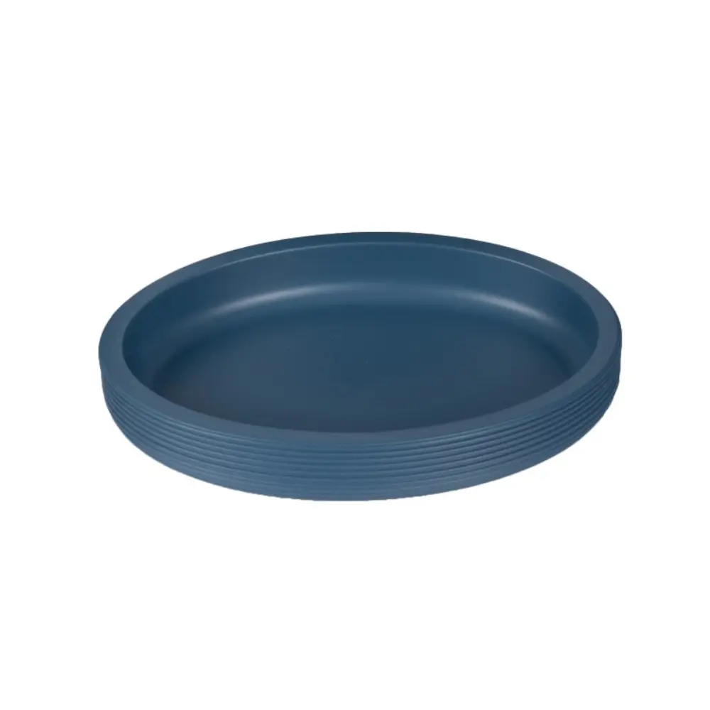 Мыльница LEMER Camarg синяя для современной ванной 89384978 STLM-1581788