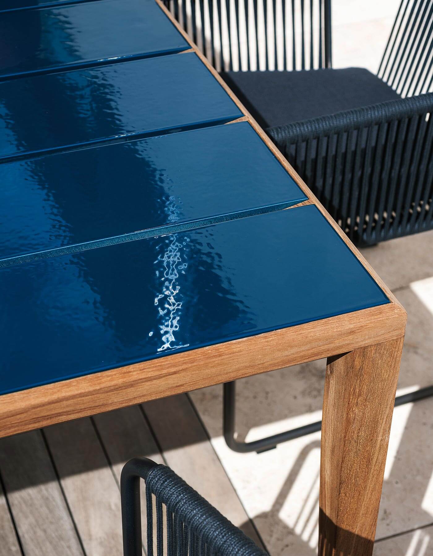 ТИК прямоугольный низкий садовый столик RODA Teka ARCH-00140944 - Вид №5