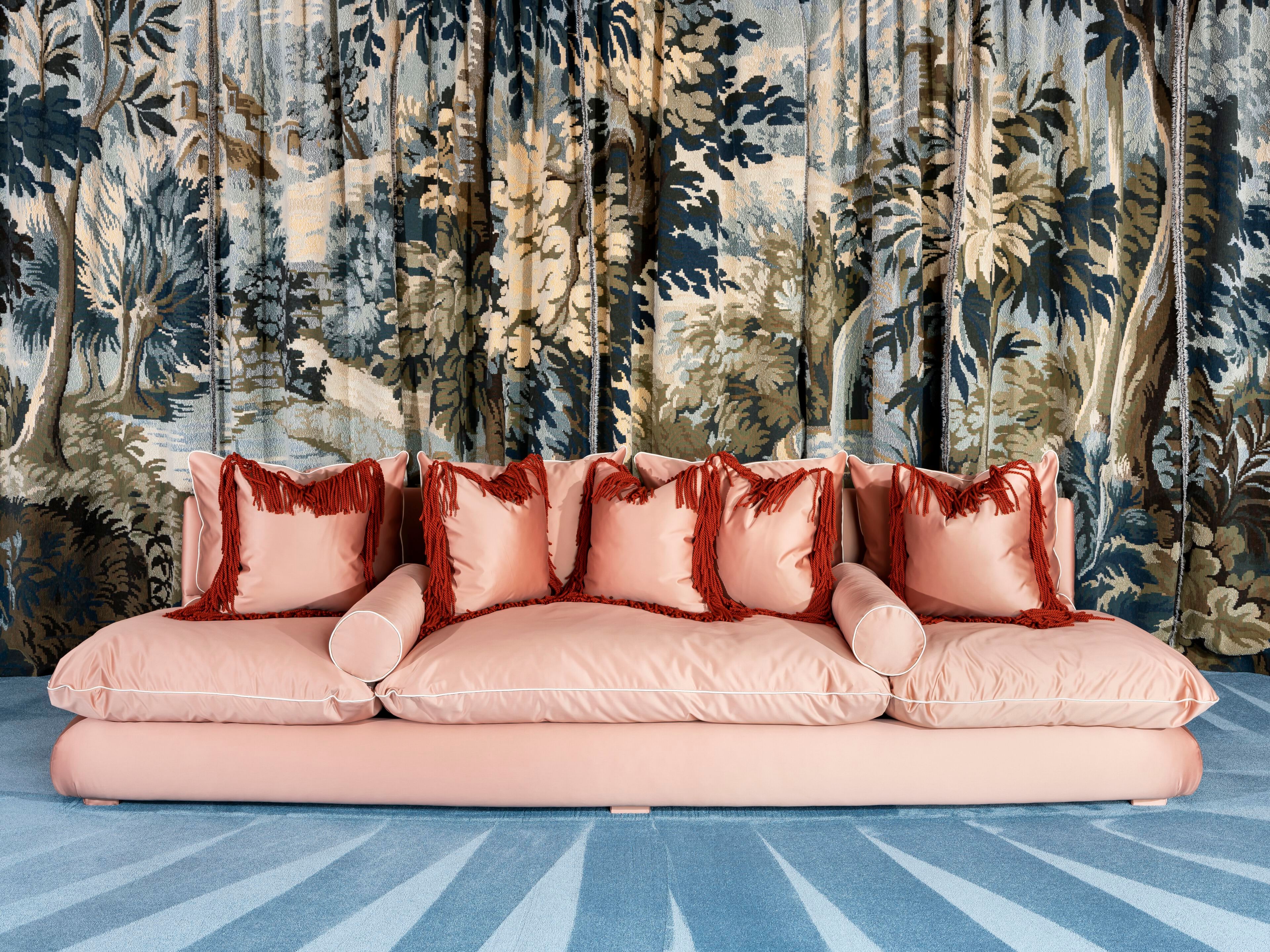 Ткань линейный диван Collett & Victor CHACHA ARCH-00076602 - Вид №1