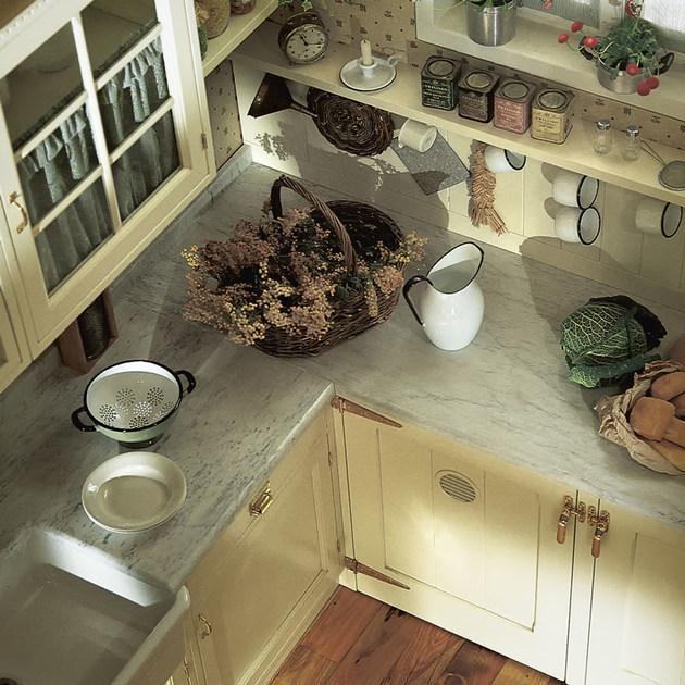 Marchi Cucine Лаковая встроенная кухня Old england sun-id-1455657 - Вид №3