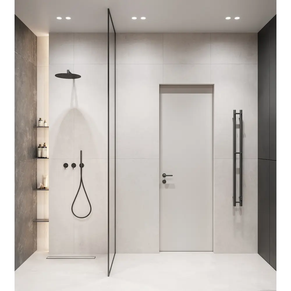 Глазурованный керамогранит Arcadia Ceramica Symphonya Ice 60x120 см 1.44 м² матовый цвет светло-серый MATT STLM-2132422