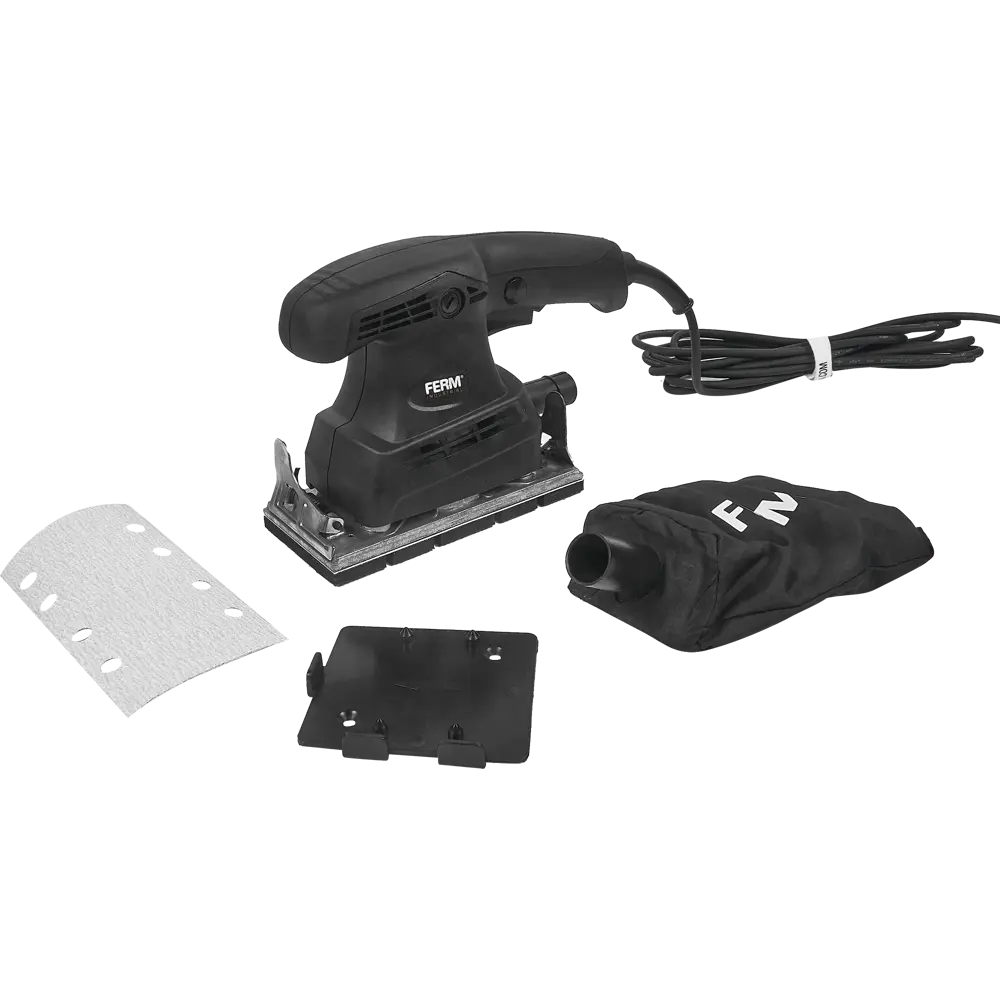 Вибрационная шлифмашина сетевая Ferm PSM1029P, 93x185 мм, 350 Вт STLM-2102284 - Вид №4