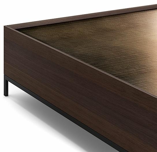 DE PADOVA Журнальный столик из дерева и стекла с отделением для хранения вещей Combi sun-id-1368257 - Вид №1